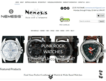Tablet Screenshot of nemesiswatch.com
